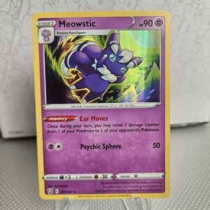 Meowstic 061/163 Pokemon TCG Holo